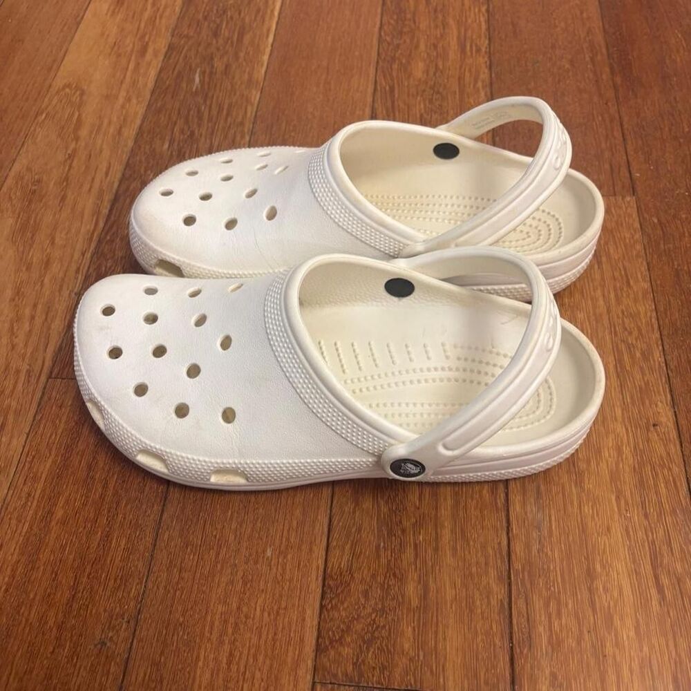 Crocs Men's White Clogs